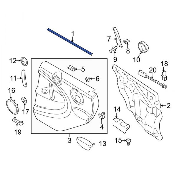 Door Window Belt Weatherstrip