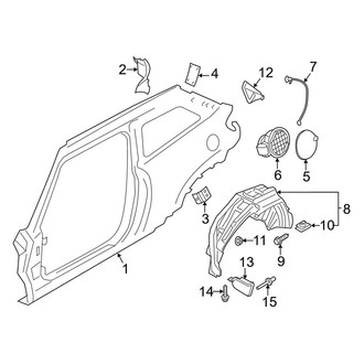 Mini OE - Quarter Panel & Components (Base / John Cooper Works ALL4 / S / S ALL4)