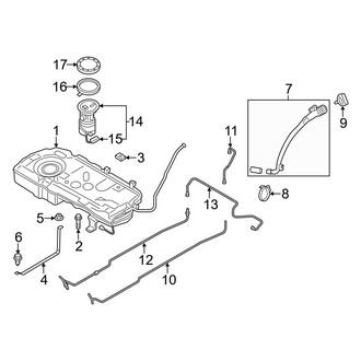 Mini OE - Fuel System Components (Base / John Cooper Works ALL4 / S / S ALL4)
