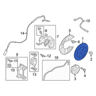 Mini OE - Rear Disc Brake Rotor