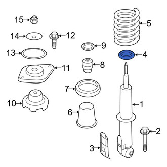 Mini OE - Rear Lower Coil Spring Insulator