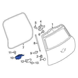 Mini OE - Rear Liftgate Latch