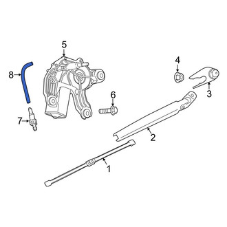 Mini OE - Rear Liftgate Washer Hose