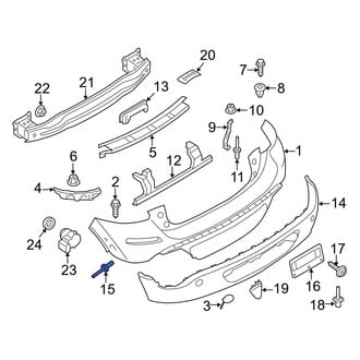 Mini OE - Bumper Cover Rivet
