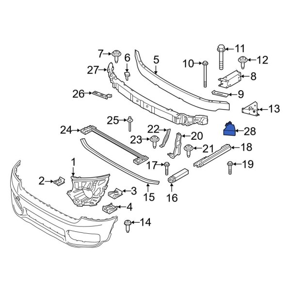 Bumper Cover Heat Shield