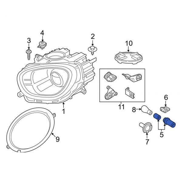 Headlight Grommet