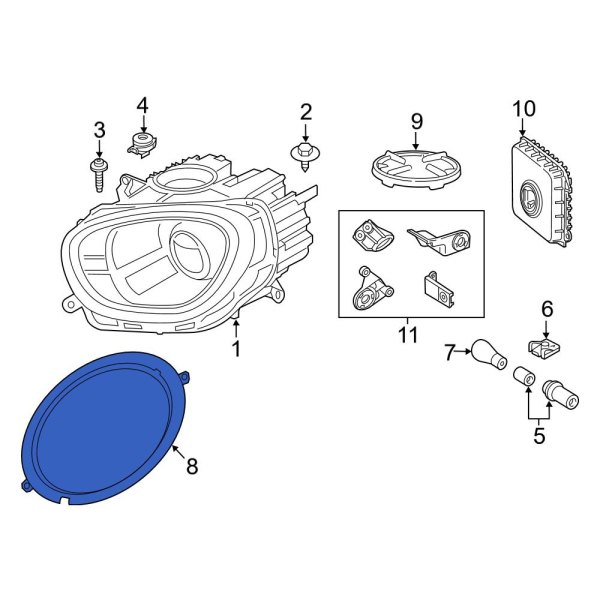 Headlight Seal