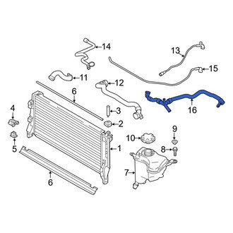 Mini OE - Turbocharger Coolant Line