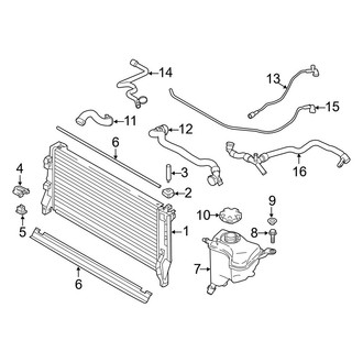 Mini OE - Cooling - Radiator & Components (Base / ALL4)
