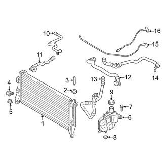 Mini OE - Cooling - Radiator & Components (Engine Cooling), (S E ALL4)