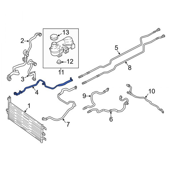 Drive Motor Battery Pack Coolant Hose