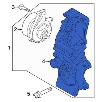 Mini OE - Engine Water Pump Housing