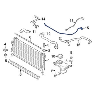 Mini OE - Engine Coolant Pipe