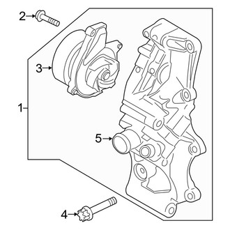 Mini OE - Cooling - Water Pump (2.0L B46A20M0 Engine)