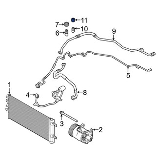 Mini OE - A/C Service Valve Cap