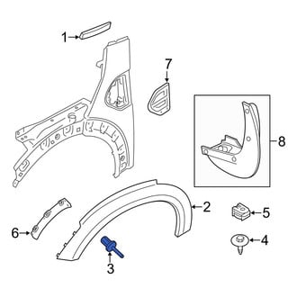 Mini OE - Upper Spoiler Rivet