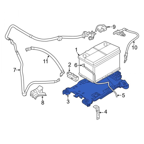 Battery Tray