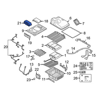 Mini OE - Drive Motor Battery Pack Disconnect Switch
