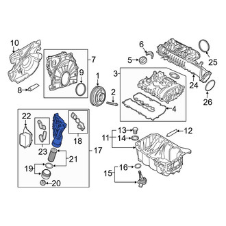 Mini OE - Engine Oil Filter Housing
