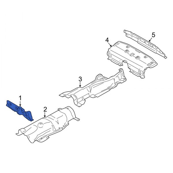 Exhaust Manifold Heat Shield