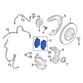 Mini OE - Front Disc Brake Pad Set