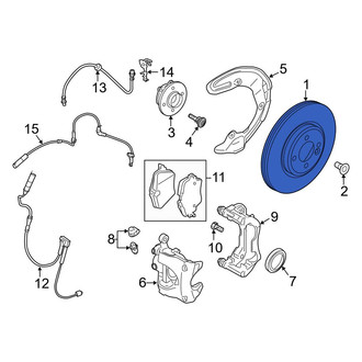 Mini OE - Front Disc Brake Rotor