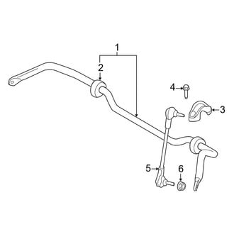 Mini OE - Front Suspension - Stabilizer Bar & Components (Base / ALL4 / S / S ALL4)