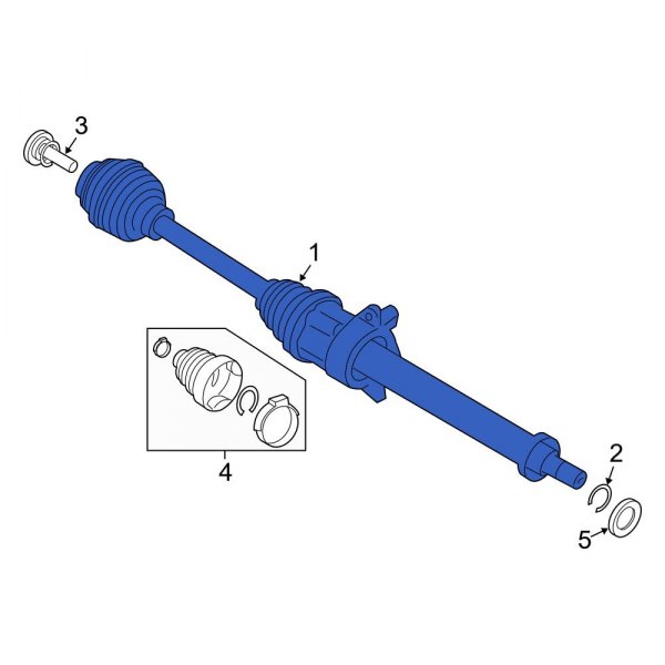 CV Axle Assembly