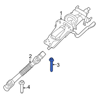 Mini OE - Upper Steering Shaft Bolt
