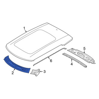 Mini OE - Front Roof Header Panel