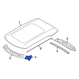 Mini OE - Right Roof Panel Reinforcement