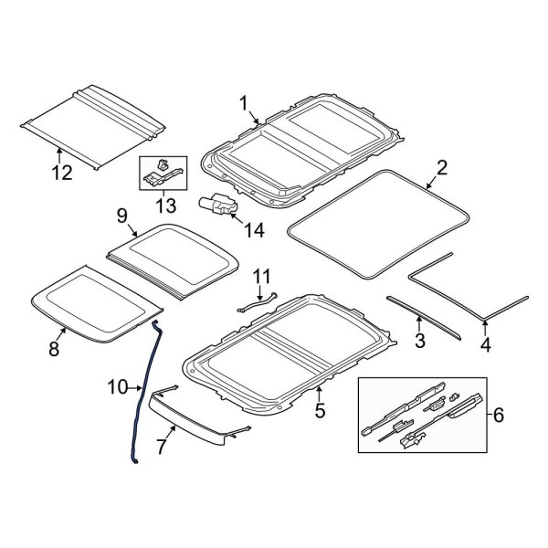 Sunroof Drain Hose