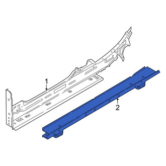 Mini OE - Right Rocker Panel Reinforcement