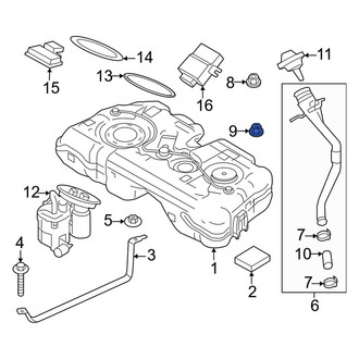 Mini OE - Bumper Guide Nut