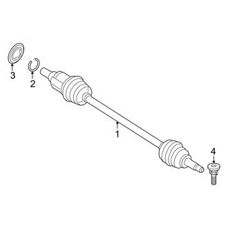 Mini OE - Rear Suspension - Drive Axles (ALL4 / S ALL4)