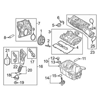 Mini OE - Engine / Transaxle - Engine Parts (John Cooper Works ALL4)
