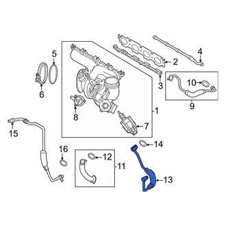 Mini OE - Turbocharger Coolant Line