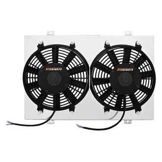 Mishimoto® - Performance Electric Fan with Aluminum Shroud Kit