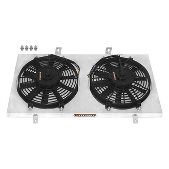Mishimoto® - Performance Electric Fan with Aluminum Shroud Kit