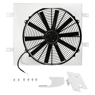 Mishimoto® - Electric Fan with Aluminum Shroud