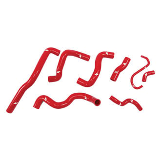 Mishimoto® - Red Silicone Radiator Hose Kit