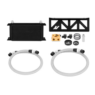 Mishimoto® - Powdercoated Oil Cooler Kit with Thermostatic