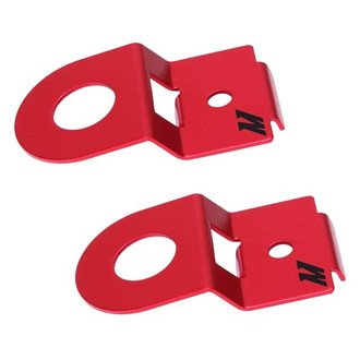 Mishimoto® - Red Aluminum Radiator Stay Set