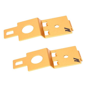 Mishimoto® - Gold Aluminum Radiator Stay Set