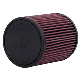 Mishimoto® - Performance Cotton Round Tapered Red Air Filter (2.75" F x 5.875" B x 5.25" T x 6" H)