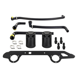 Mishimoto® - Baffled Oil Catch Can System