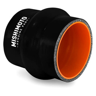 Mishimoto® - Black Silicone Hump Straight Coupler