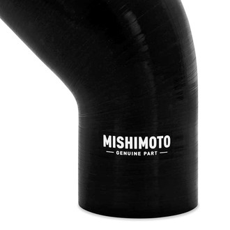 Mishimoto® - Black Silicone 45 Degree Reducer Coupler