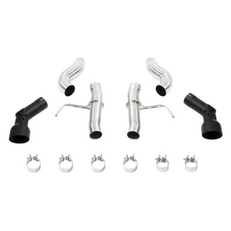 Mishimoto® - 304 SS Race Axle-Back Exhaust System with Dual Rear Exit