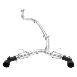 Mishimoto® - 304 SS Cat-Back Exhaust System with Split Rear Exit